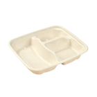 PakMax Sugarcane Compartment Food Containers