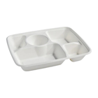 PakMax Sugarcane Compartment Lunch Trays