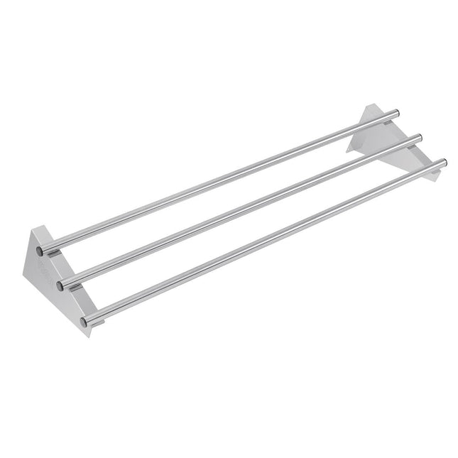 Vogue 430 Grade Stainless Steel Pipe Wall Shelf - CD551