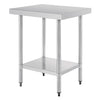 Vogue 430 Grade Stainless Steel Prep Table 600mm Depth - T389