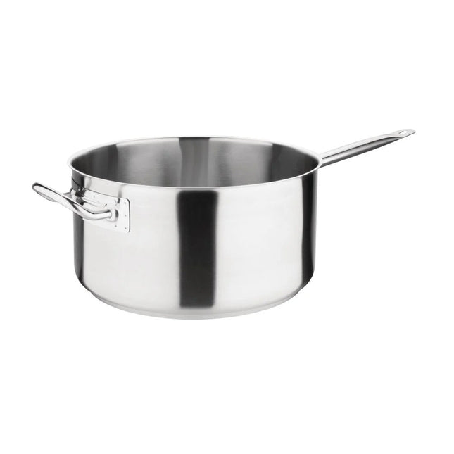 Vogue Stainless Steel Saucepan 320mm - FB698