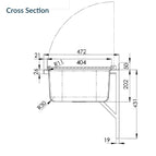 With Wall Mount Brackets