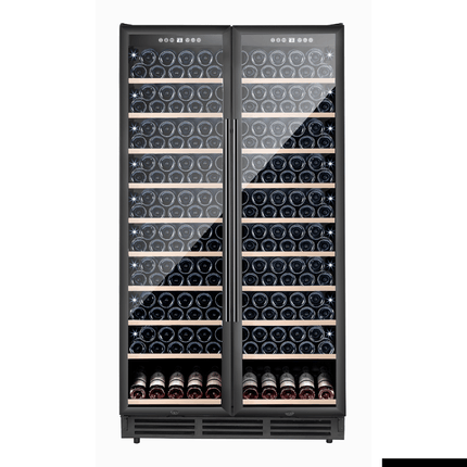 Thermaster WB-218B Dual Zone Two Door Premium Wine Cooler