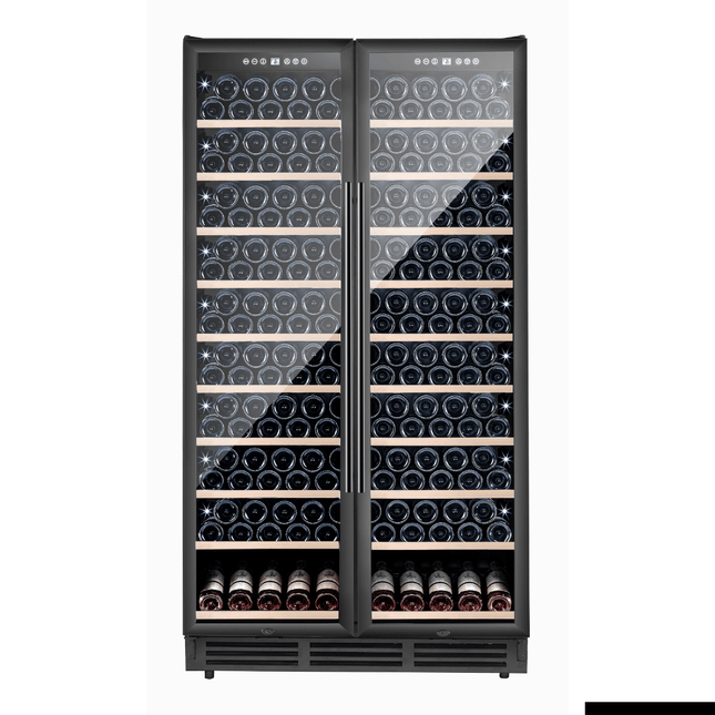 Thermaster WB-218B Dual Zone Two Door Premium Wine Cooler