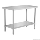 Modular Systems WB7-1000/A 1000mm Stainless Steel Workbench with Undershelf — front view