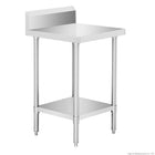 Modular Systems WBB6-0600/A 600mm Stainless Steel Work Bench with Splashback