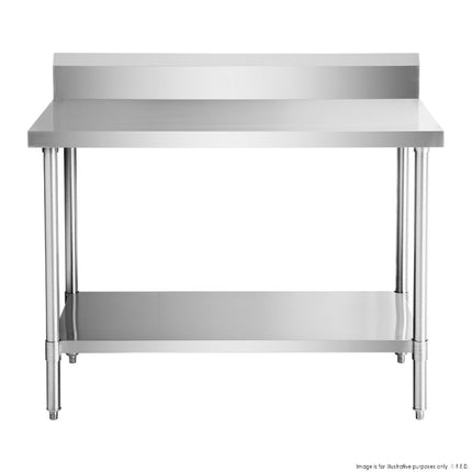 Modular Systems WBB7-0800/A Workbench with Splashback — angle view