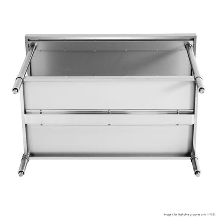 Modular Systems WBB7-0800/A Workbench — splashback detail