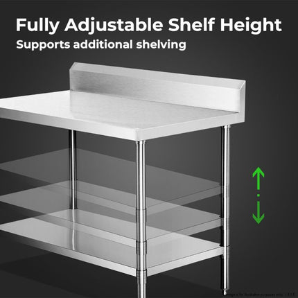 Modular Systems WBB7-0800/A Workbench — benchtop reinforcement detail