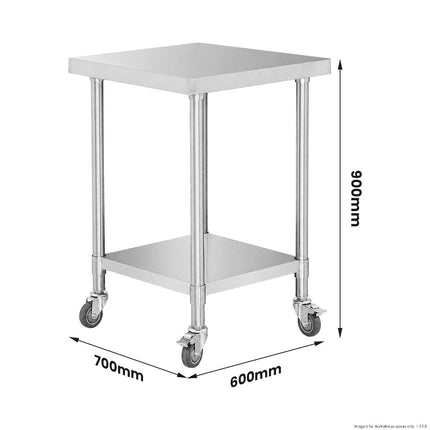 Modular Systems WBM7-0600/A Mobile Workbench — side view