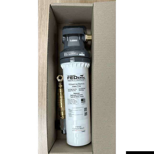F.H.E BWT Required Water Filter for Blizzard Ice Maker Warranty WFI37000