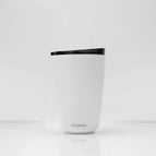 12oz huskeesteel cup & lid Qty:12 / Unconfirmed (HS12PKW12-S2C)