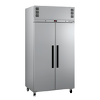 Williams Pearl - Slim Two Door Stainless Steel Upright Storage Freezer - LPR2SS-WR