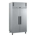 Williams Pearl - Slim Two Door Stainless Steel Upright Storage Refrigerator - HPR2SS-WR