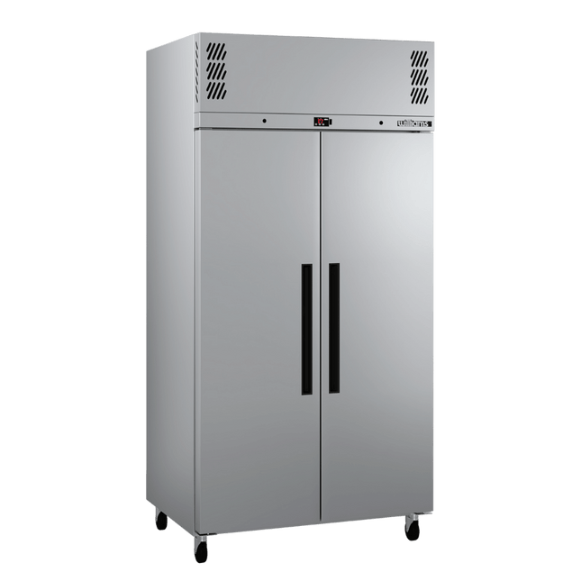 Williams Pearl - Slim Two Door Stainless Steel Upright Storage Refrigerator - HPR2SS-WR