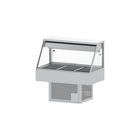Woodson 3 Module Straight Glass Cold Food Display WR.CFS23
