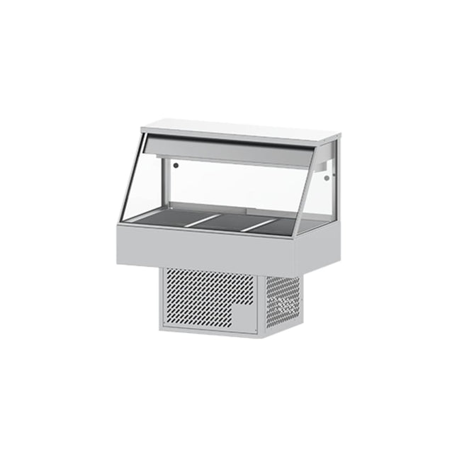 Woodson 3 Module Straight Glass Cold Food Display WR.CFS23