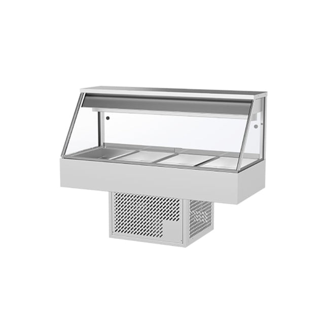 Woodson 4 Module Straight Glass Cold Food Display WR.CFS24