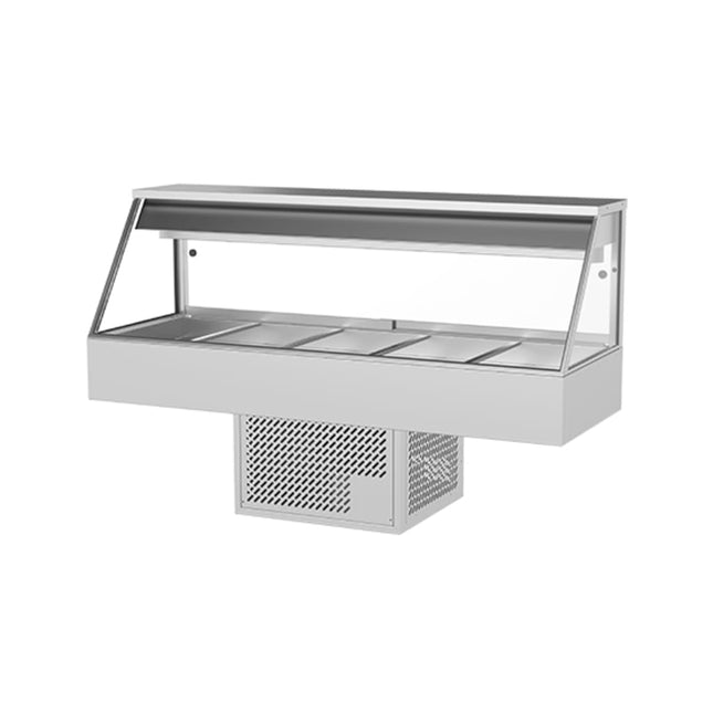 Woodson 5 Module Straight Glass Cold Food Display WR.CFS25