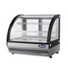 Atosa Bentchtop Curve Cake Showcase Display Fridge 715mm 120L