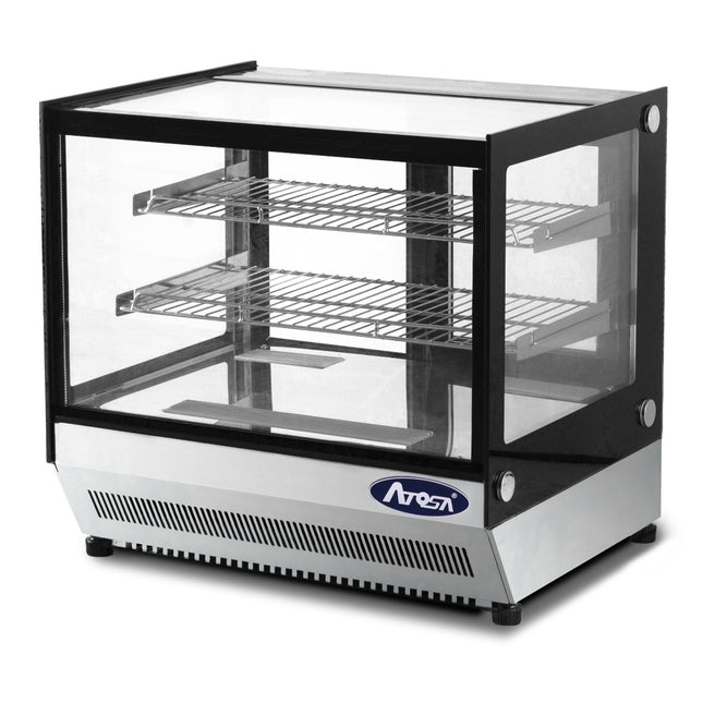 Atosa WSF120L countertop display fridge — front view