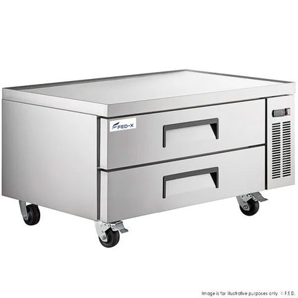 FED-X XCB-48 Refrigerated Chef Base — front straight-on view