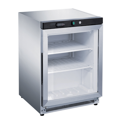 FED-X  Stainless Steel Upright Static Display Freezer XF200SG