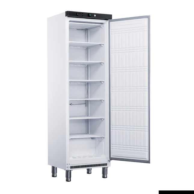 FED-X XF400SS 340L Upright Freezer - Open Door Interior View