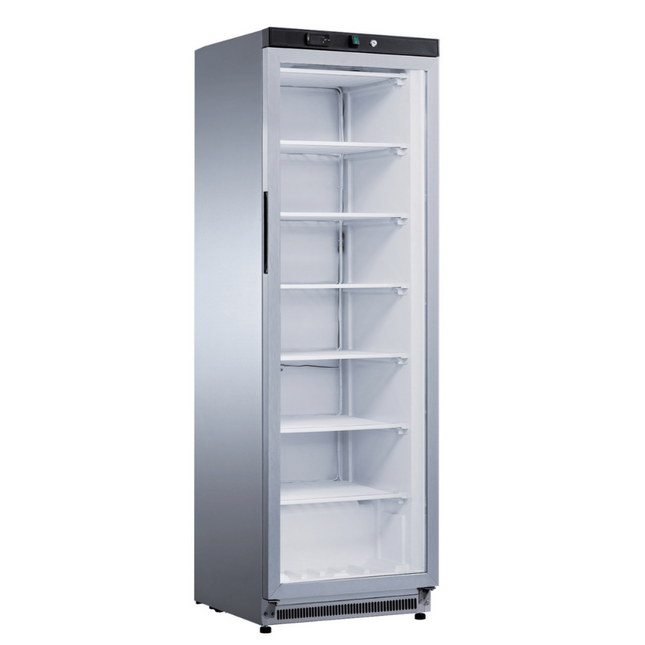 FED-X XF400SG upright display freezer — front view