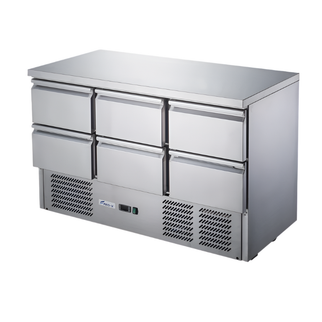 FED-X XGNS1300-6D drawer fridge — view 2