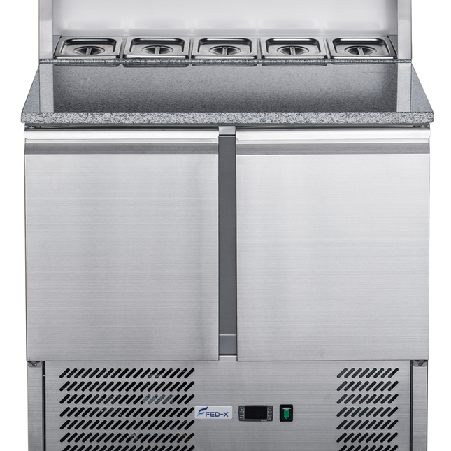 FED-X XGNS900E salad/noodle/sandwich prep bar fridge — view 2