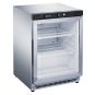 FED-X XR200SG 113L Glass Door Bar Fridge — interior shelving view