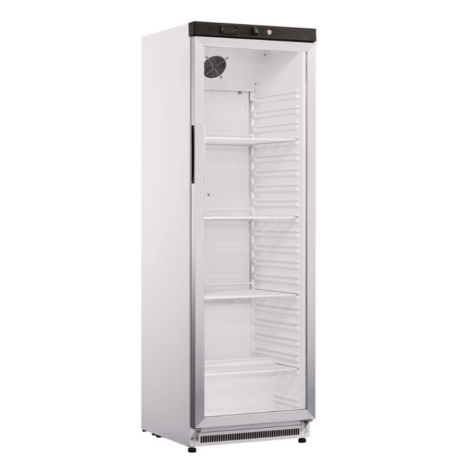 FED-X XR400SG upright display fridge — front view