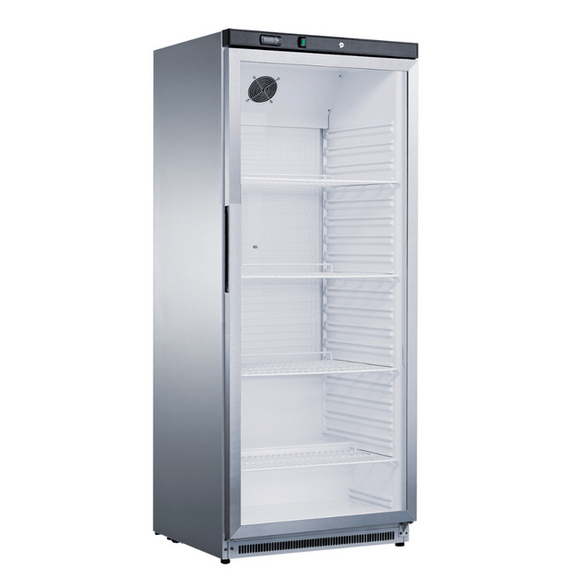 FED-X XR600SG upright display fridge — front view