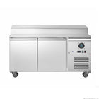 FED-X Two Door Sandwich Prep Counter XSS7C13S2V - Front View