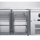FED-X XUB6C13G2V Two Glass Door Underbench Fridge 228L