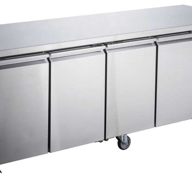 FED-X XUB6C22S4V undercounter storage fridge — view 2