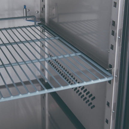 FED-X S/S Four Door Bench Fridge XUB6C22S4V