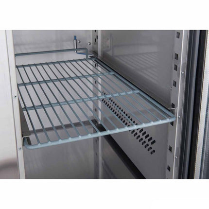 FED-X XSS8C15S2V Sandwich Prep Counter - Interior Shelving