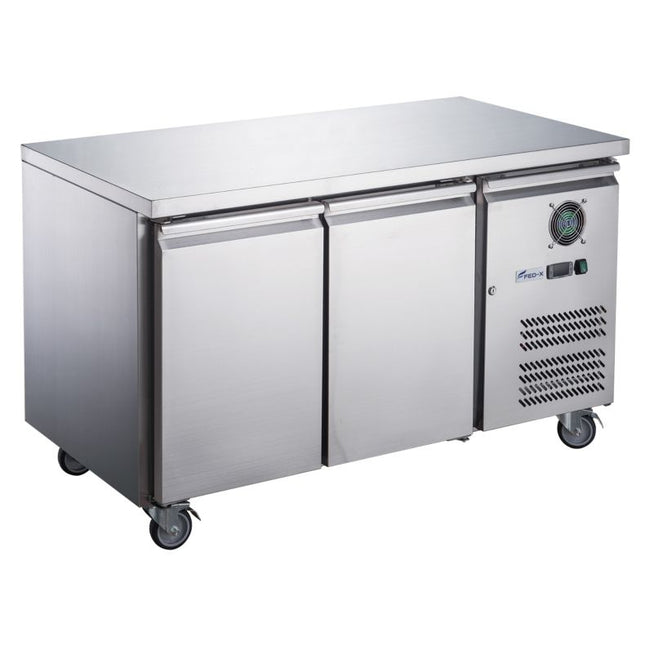 FED-X XUB7C13S2V undercounter storage fridge — view 2