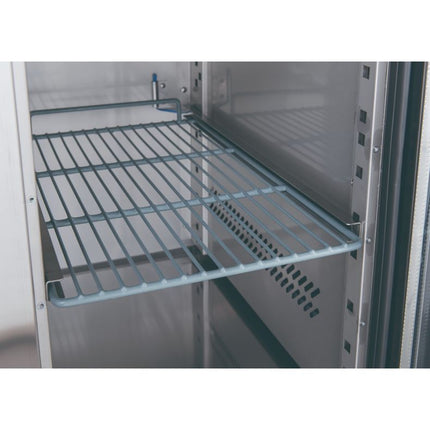 FED-X Four Glass Door Bench Fridge XUB7C22G4V