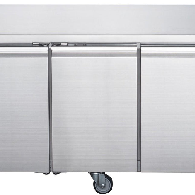 FED-X Four Solid Door Under-Bench Fridge XUB7C22S4V