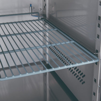 FED-X XUB7C22S4V Under-Bench Fridge - Castor Detail