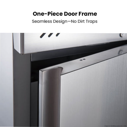 FED-X XURC1200SFV — door handle and seal detail