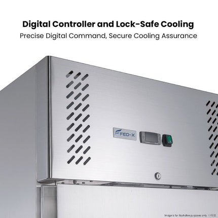 FED-X XURC400SFV Upright Fridge - View 4