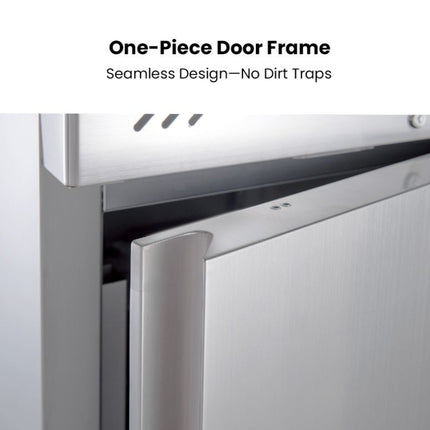 FED-X S/S Single Door Upright Fridge 429L XURC400SFV