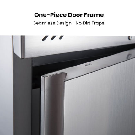 FED-X S/S Single Door Upright Fridge 600L XURC600SFV