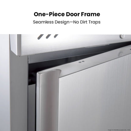FED-X XURF600SFV One-Piece Door Frame Seamless Stainless Steel Design