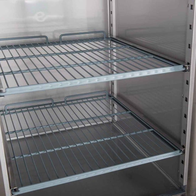 FED-X XURF600G1V upright display freezer — view 2