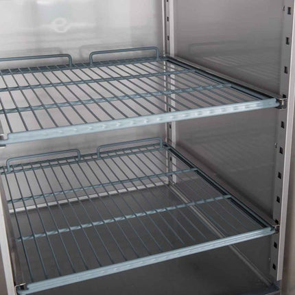 FED-X S/S Two Door Upright Fridge 600L XURC600S1V